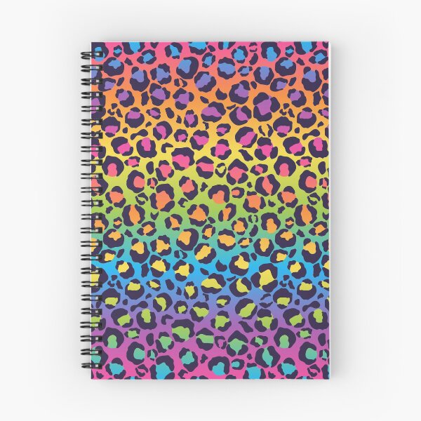Item preview, Bright Rainbow Ombre Gradient Leopard Print Pattern designed and sold by 8118420I.