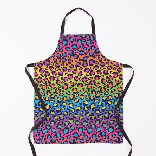 Item preview, Bright Rainbow Ombre Gradient Leopard Print Pattern designed and sold by 8118420I.