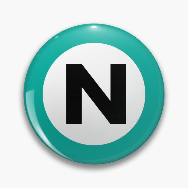 Item preview, Tokyo Metro Namboku Line symbol designed and sold by gaijingunma.