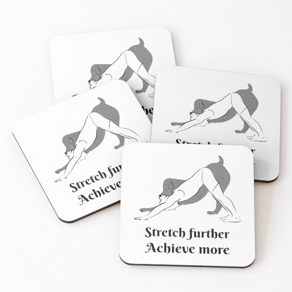 Item preview, Stretch Further - Achieve More Down Dog Pose designed and sold by Yogaspear.