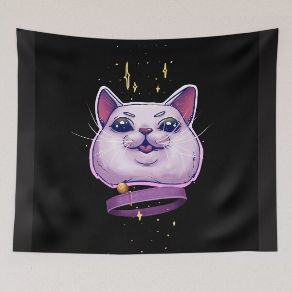 Item preview, purple cat gazing at the stars designed and sold by unicat5.