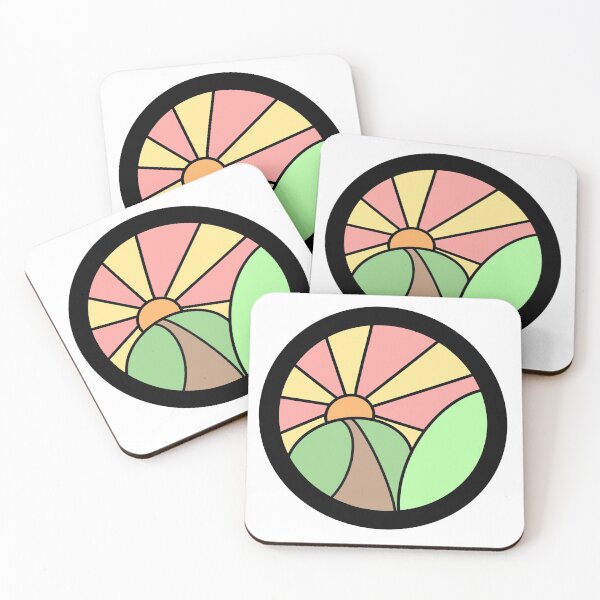 Item preview, Sunrise Over the Pastel Hills designed and sold by CaitlinCerys.