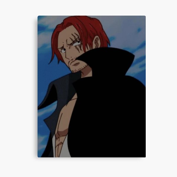 Shanks One Piece Wall Art Redbubble