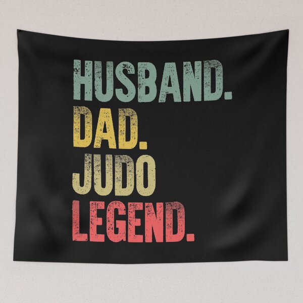 Item preview, Funny Men Vintage T Shirt Husband Dad Judo Legend Retro designed and sold by Bendthetrend.