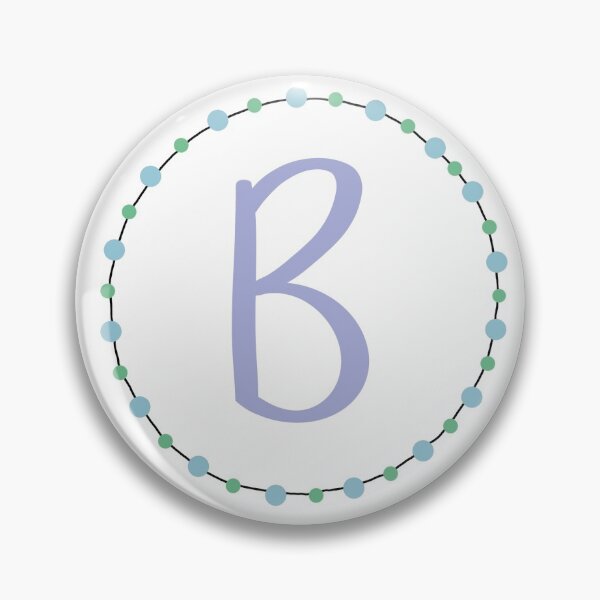 Item preview, Blue, Green Purple Circle B designed and sold by Meghan Hill.