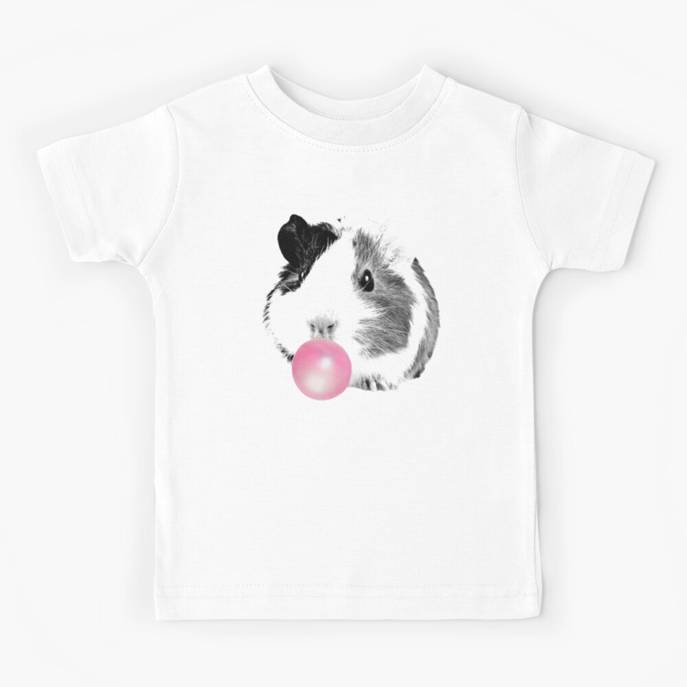 Bubble gum guinea pig Kids T-Shirt