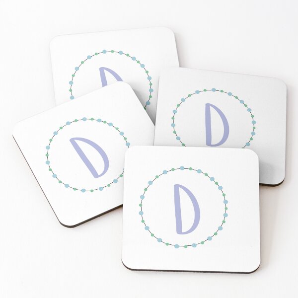 Item preview, Blue, Green Purple Circle D designed and sold by Meghan Hill.