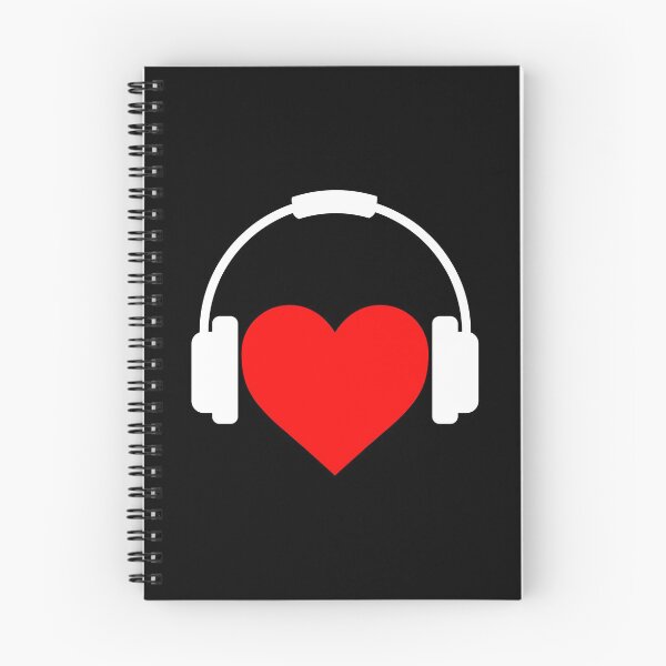 Item preview, Music Love Headphones Minimal Design designed and sold by MinimalDM.