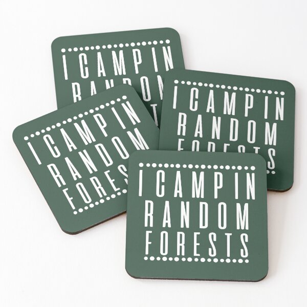 Item preview, I Camp in Random Forests - Data Scientist, Forest Data Science Mining Analyst designed and sold by UMED :).