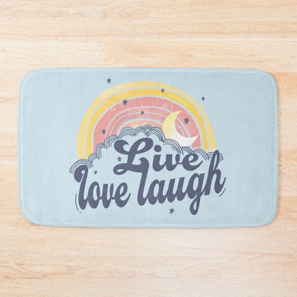 Item preview, Live love Laugh boho yoga inspirational womans happy design designed and sold by shantiru.