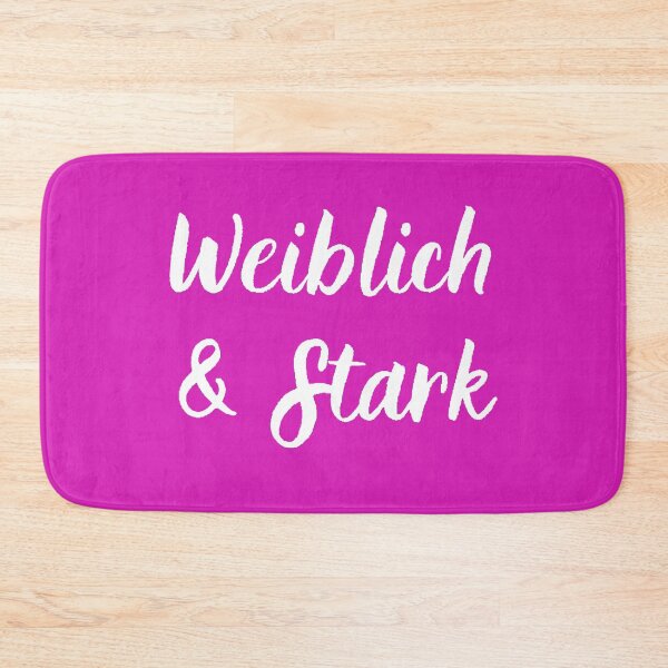 Item preview, Weiblich und Stark Feminine and Strong designed and sold by Time4German.