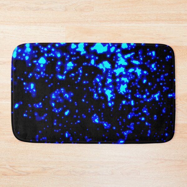 Item preview, Modern Blue Glitter Shimmer Canvas designed and sold by Galathi Designs.