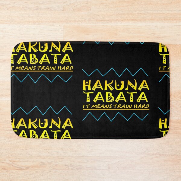 Item preview, Tabata Interval Training Hiit Cardio Stark Hakuna High intensity gift idea designed and sold by Mark Sukra.