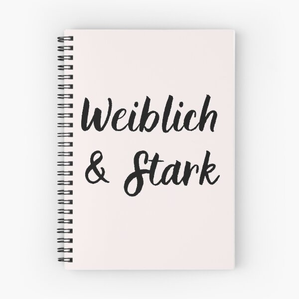 Item preview, Weiblich und Stark Feminine and Strong Feminist German designed and sold by Time4German.
