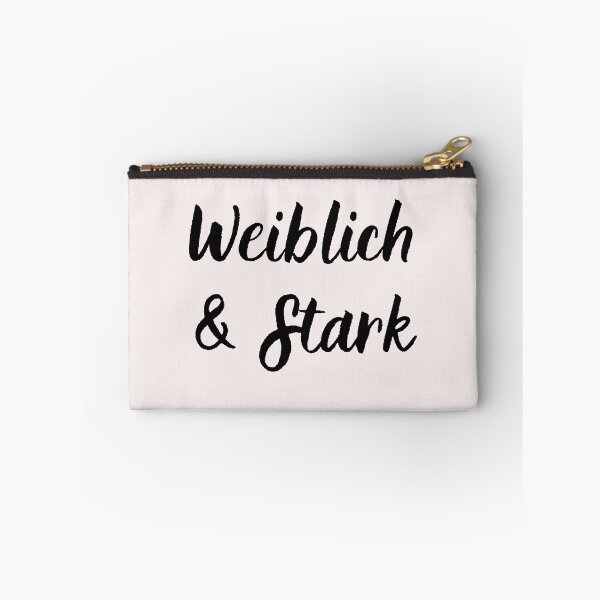 Item preview, Weiblich und Stark Feminine and Strong Feminist German designed and sold by Time4German.