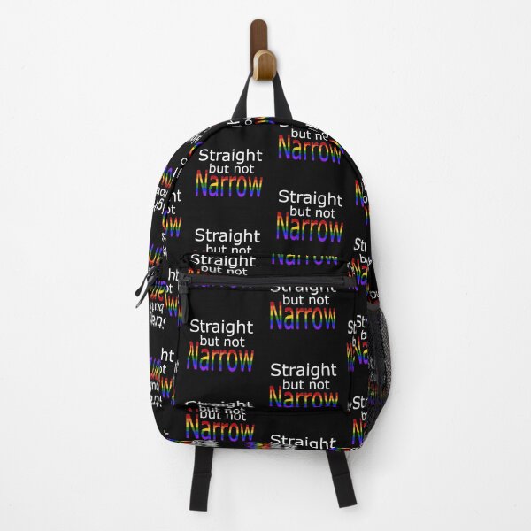 Item preview, Straight But Not Narrow (white text) designed and sold by Falln.