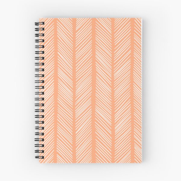 Item preview, Cantaloupe Herringbone designed and sold by ColorObsession.