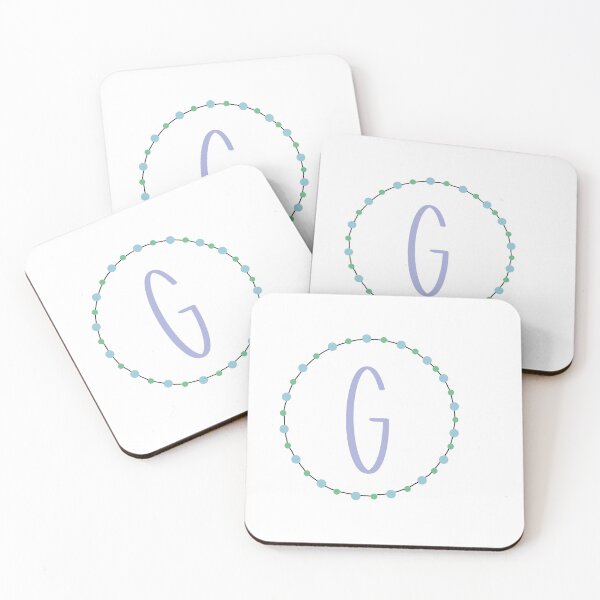 Item preview, Blue, Green Purple Circle G designed and sold by Meghan Hill.