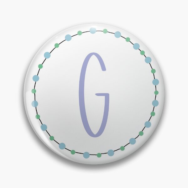 Item preview, Blue, Green Purple Circle G designed and sold by Meghan Hill.