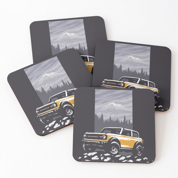 Item preview, Ford Bronco illustration designed and sold by dmaryashin.