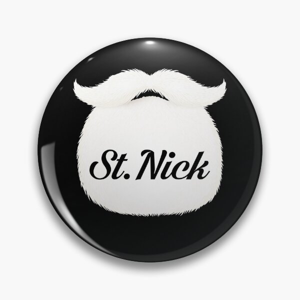 Item preview, Santa Claus Beard St. Nick Christmas Xmas Graphic designed and sold by SpookshowDesign.