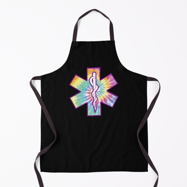Item preview, EMT Paramedic Star of Life EMS Colorful Tie Dye designed and sold by JessieJune.