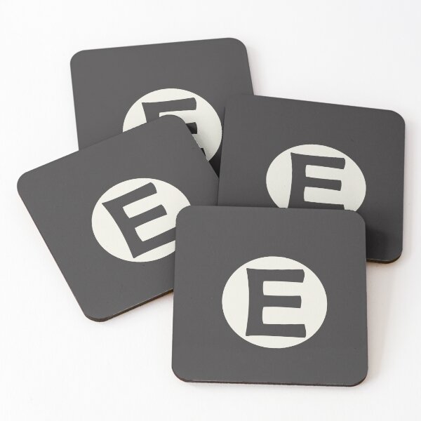 Item preview, letter e black designed and sold by ZiphGames.