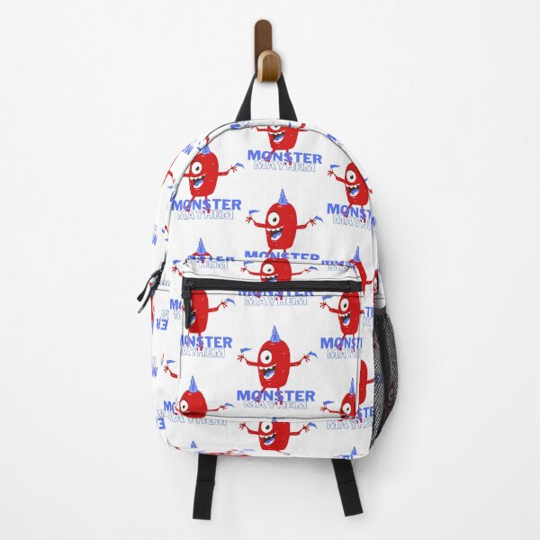 Item preview, Red and Blue animated monster - Monster mayhem designed and sold by priyankajustine.