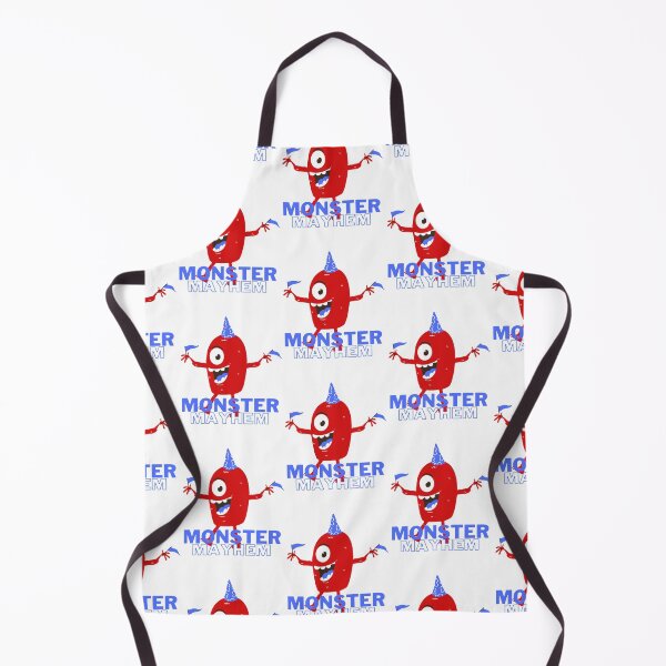 Item preview, Red and Blue animated monster - Monster mayhem designed and sold by priyankajustine.