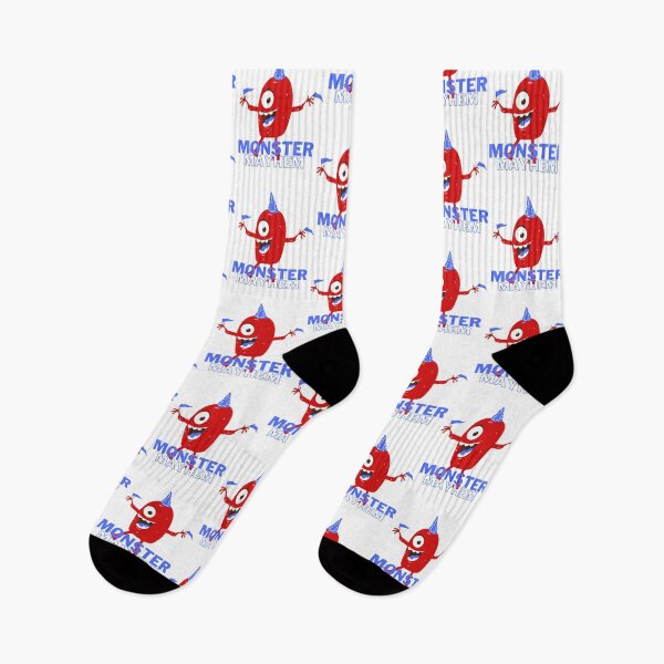 Item preview, Red and Blue animated monster - Monster mayhem designed and sold by priyankajustine.