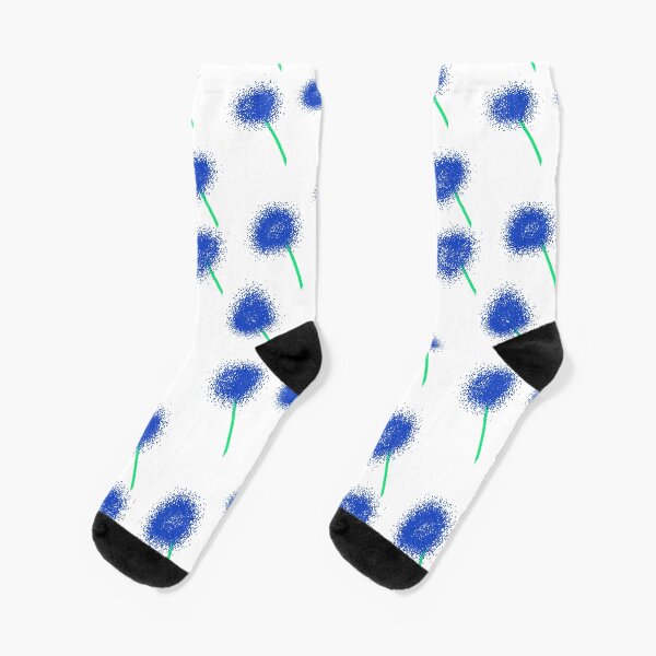 Seussical Flowers Socks