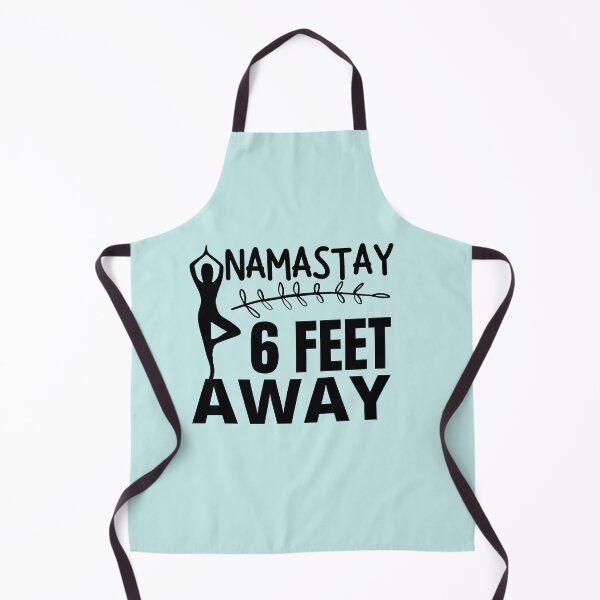 Item preview, Namastay 6 Feet Away Funny Yoga Gift designed and sold by Dilabirdy.