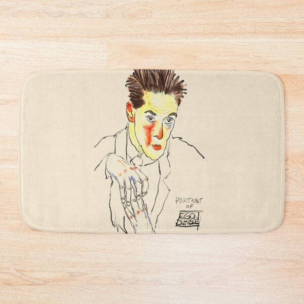 Item preview, Portrait of Egon Schiele designed and sold by Krista Wells.
