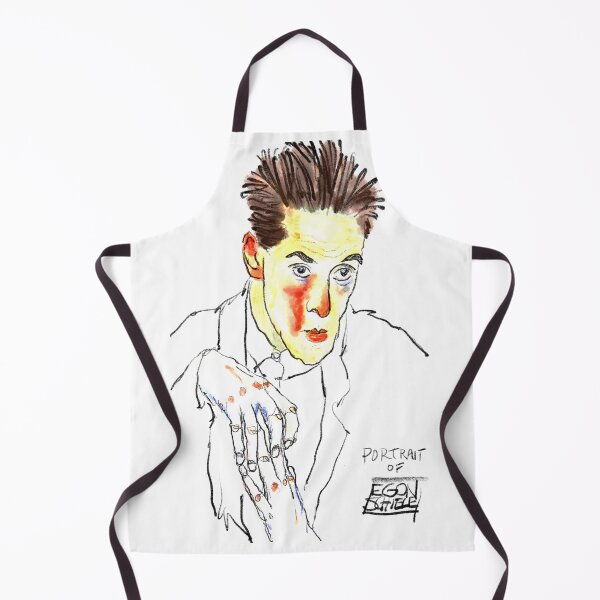 Item preview, Portrait of Egon Schiele designed and sold by Krista Wells.