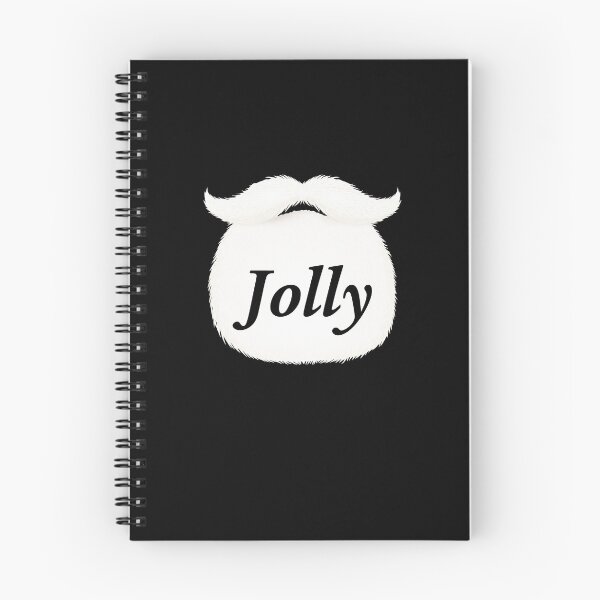 Item preview, Santa Claus Beard Jolly Text Christmas Xmas Graphic designed and sold by SpookshowDesign.