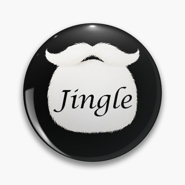 Item preview, Santa Claus Beard Jingle Text Christmas Xmas Graphic designed and sold by SpookshowDesign.