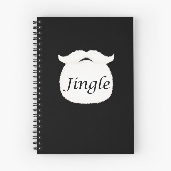 Item preview, Santa Claus Beard Jingle Text Christmas Xmas Graphic designed and sold by SpookshowDesign.