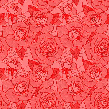 Artwork thumbnail, Scarlet Roses 2 by ColorObsession