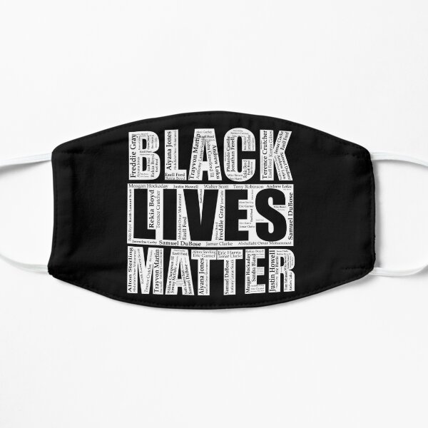 Black Lives Matter With Names Face Masks Redbubble - dope roblox usernames roblox free mask