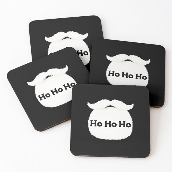 Item preview, Santa Claus Beard Ho Ho Ho Christmas Xmas Graphic designed and sold by SpookshowDesign.