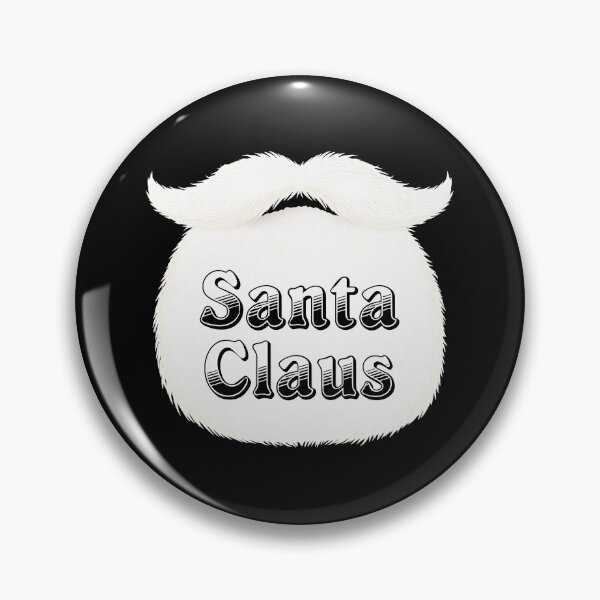 Item preview, Santa Claus Name On Beard Bold Text Christmas Xmas Graphic designed and sold by SpookshowDesign.