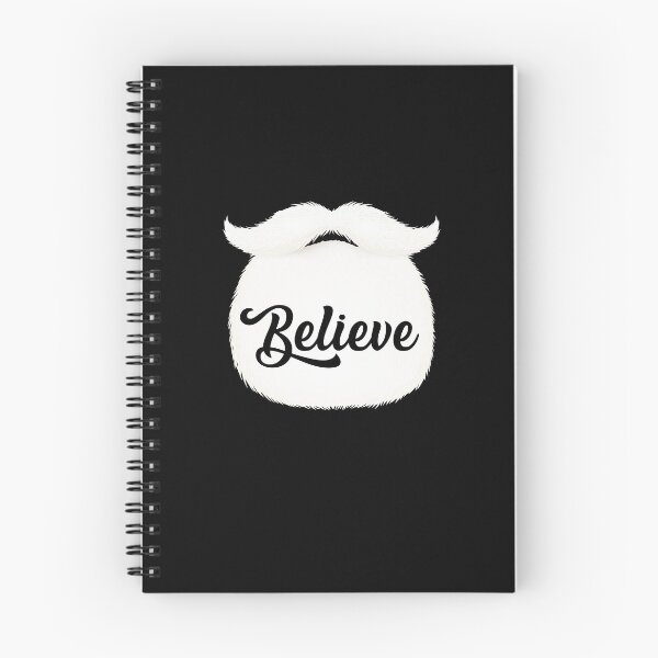 Item preview, Santa Claus Beard Believe Christmas Xmas Graphic designed and sold by SpookshowDesign.