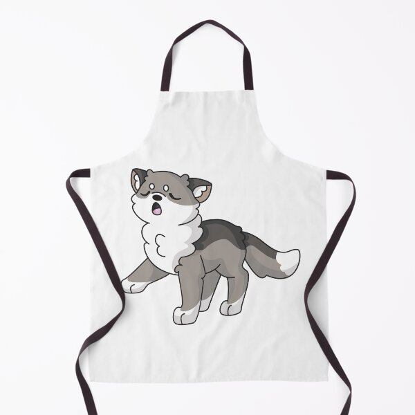 Item preview, Kawaii Wolf Howling - no writing designed and sold by EmHurst10.