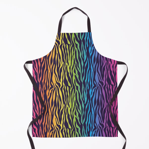 Item preview, Bright Rainbow Ombre Gradient Zebra Stripes Pattern designed and sold by 8118420I.