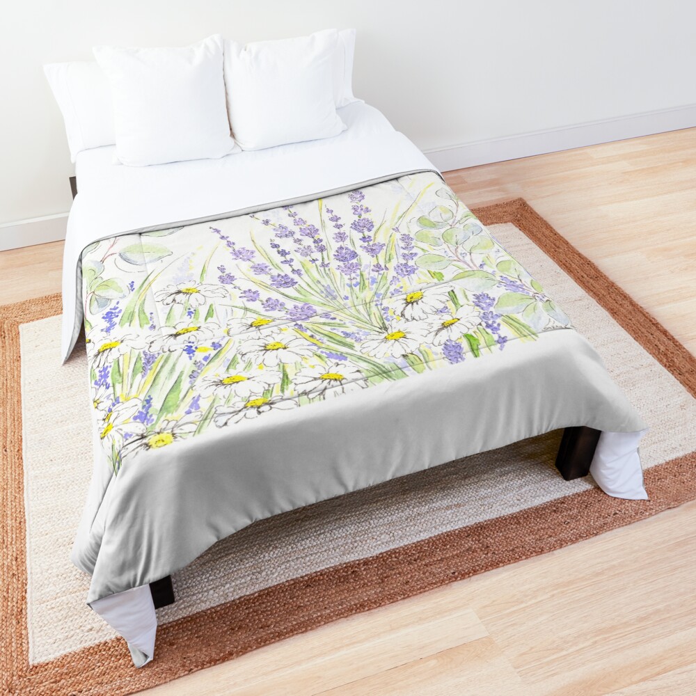 Item preview, Comforter designed and sold by SarahGoughArt.