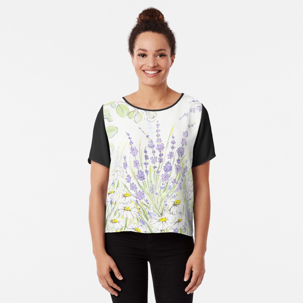Item preview, Chiffon Top designed and sold by SarahGoughArt.