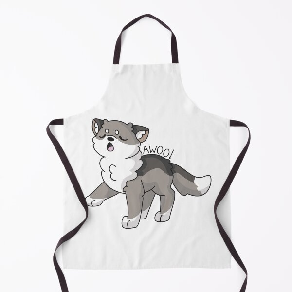 Item preview, Kawaii Wolf Howling Awoo designed and sold by EmHurst10.