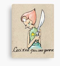 The Treachery of Gems Canvas Print