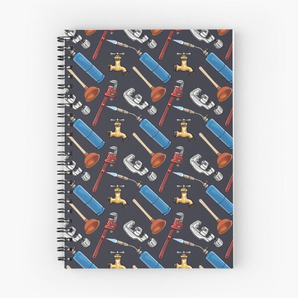 Item preview, Plumbing Tools and Parts Unique Pattern for Plumbers designed and sold by SunNoonPark.