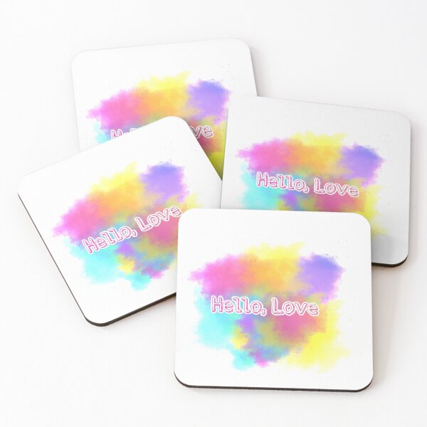 Item preview, Hello love sticker designed and sold by Rosegirlgirl.